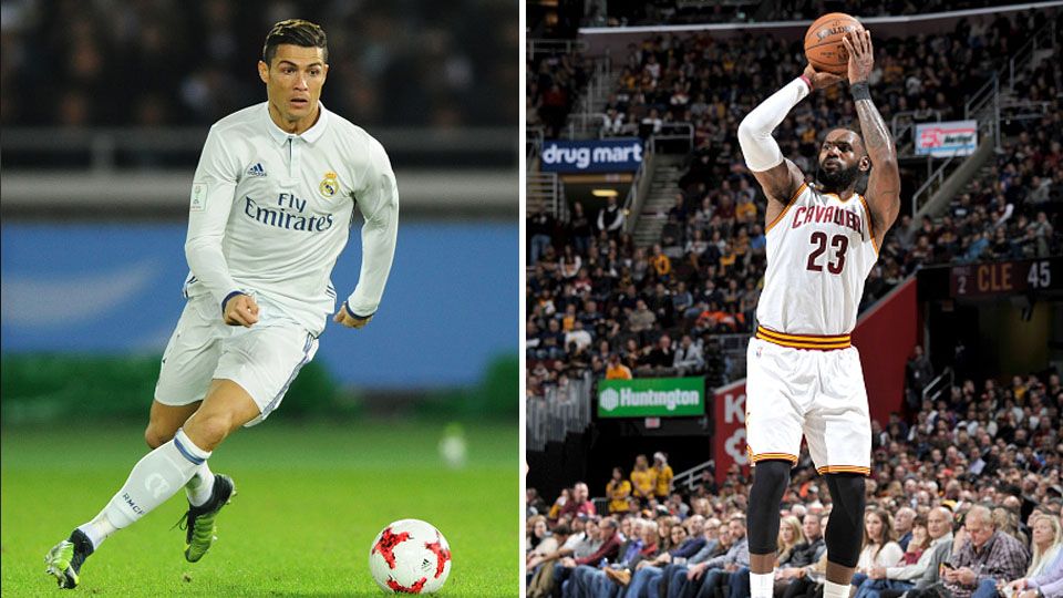 Cristiano Ronaldo vs LeBron James Copyright: © Getty Images